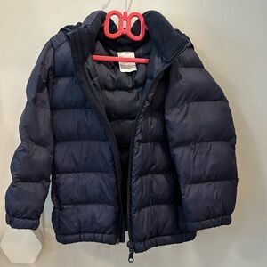 Uniqlo Puff Parka - Navy - 3Y